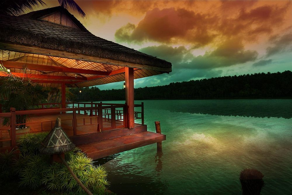 Fragrant Nature Backwater Resort & Ayurveda Spa Kollam Bagian luar foto